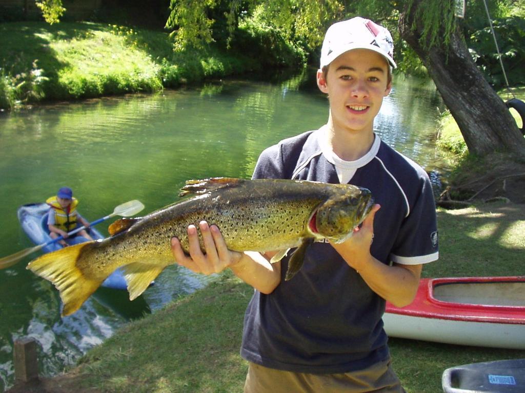 Waiteti Trout Stream Holiday Park Rotorua Exterior foto